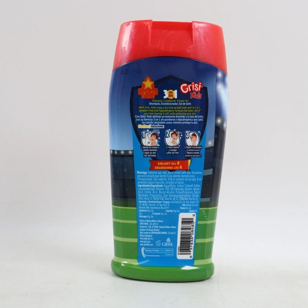 2 PACK Manzanilla Grisi Kids Shampoo for Boys Lightening Shampoo w/ Chamomille